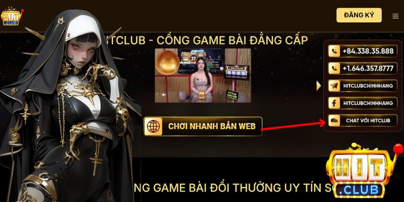 Nhận hỗ trợ từ chat Hitclub 1 cách nhanh chóng