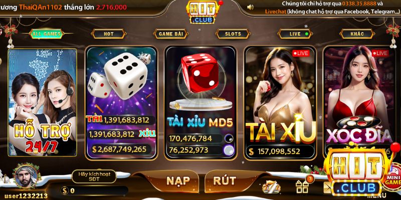 Play Hit Club - Cổng game uy tín bậc nhất