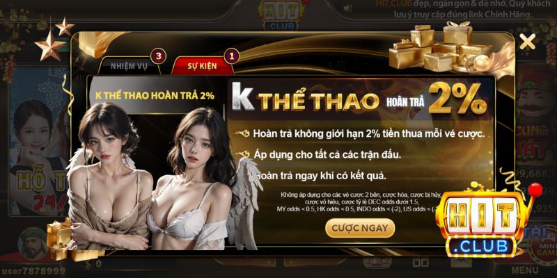 Tham gia sự kiện và đổi thưởng khủng tại Hitclub